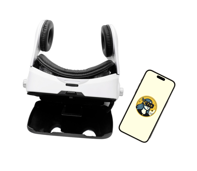 vr glasses and mobile